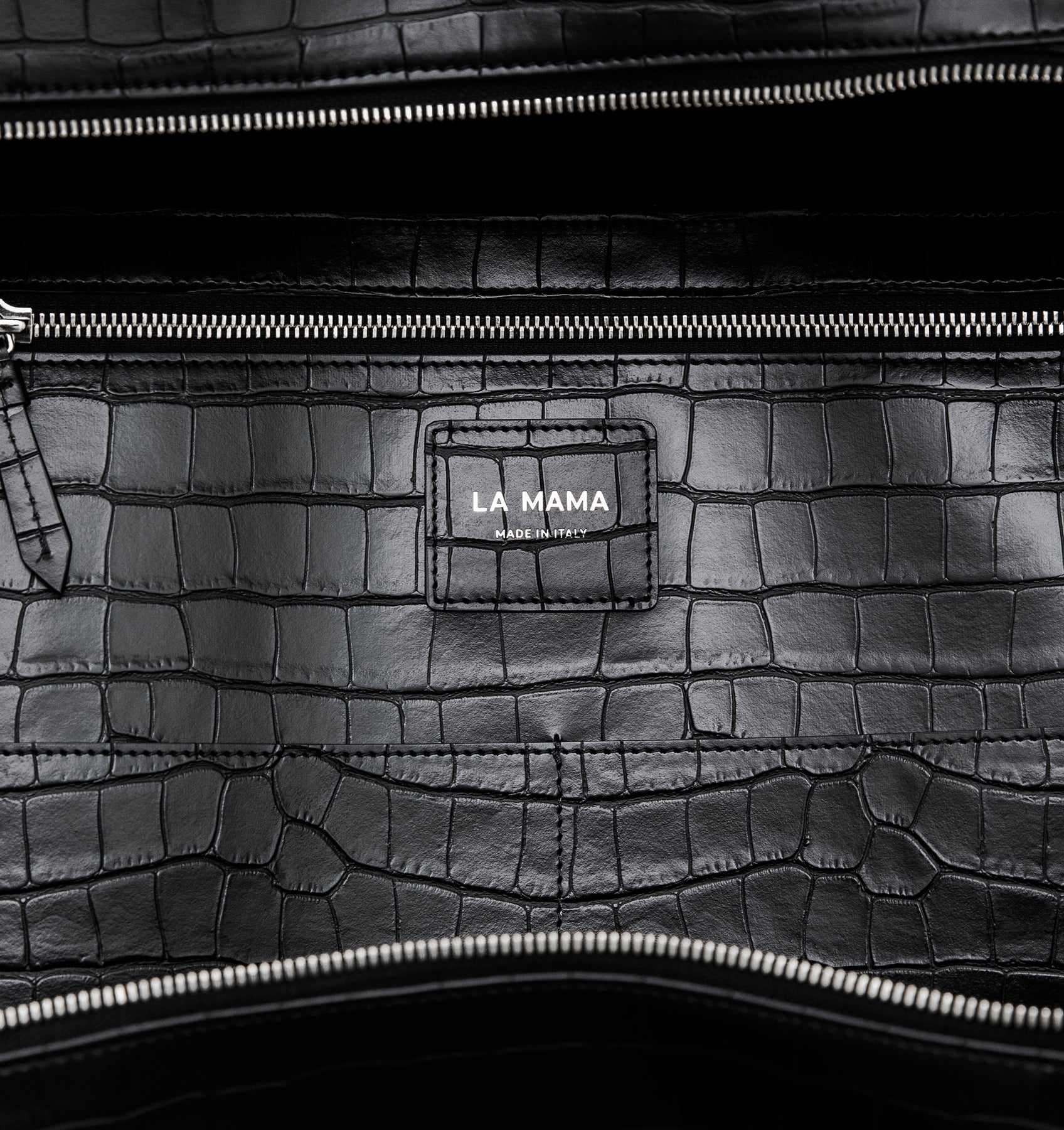 LM1 Black Matte Croco